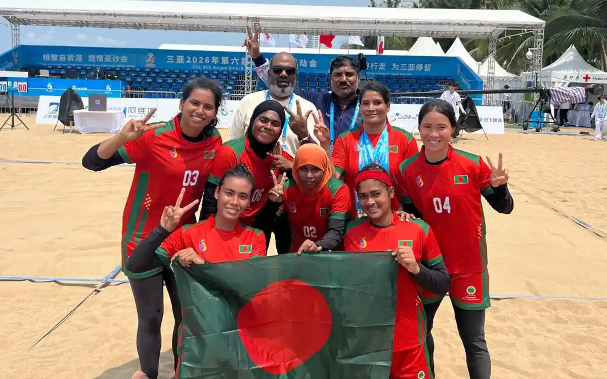 Comilla Crime News - State Minister for Sports congratulates Bangladesh women's team for their great victory over Thailand in Asian Beach Kabaddi