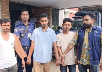 4 arrested with foreign pistols and bullets in Comilla Ethan shooting incident