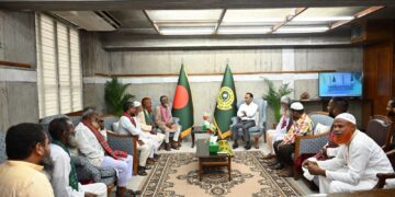 ডেপুটি স্পীকারের সঙ্গে প্রান্তিক কৃষক প্রতিনিধিদলের সৌজন্য সাক্ষাৎ